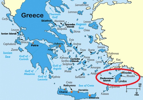 Greece Map 